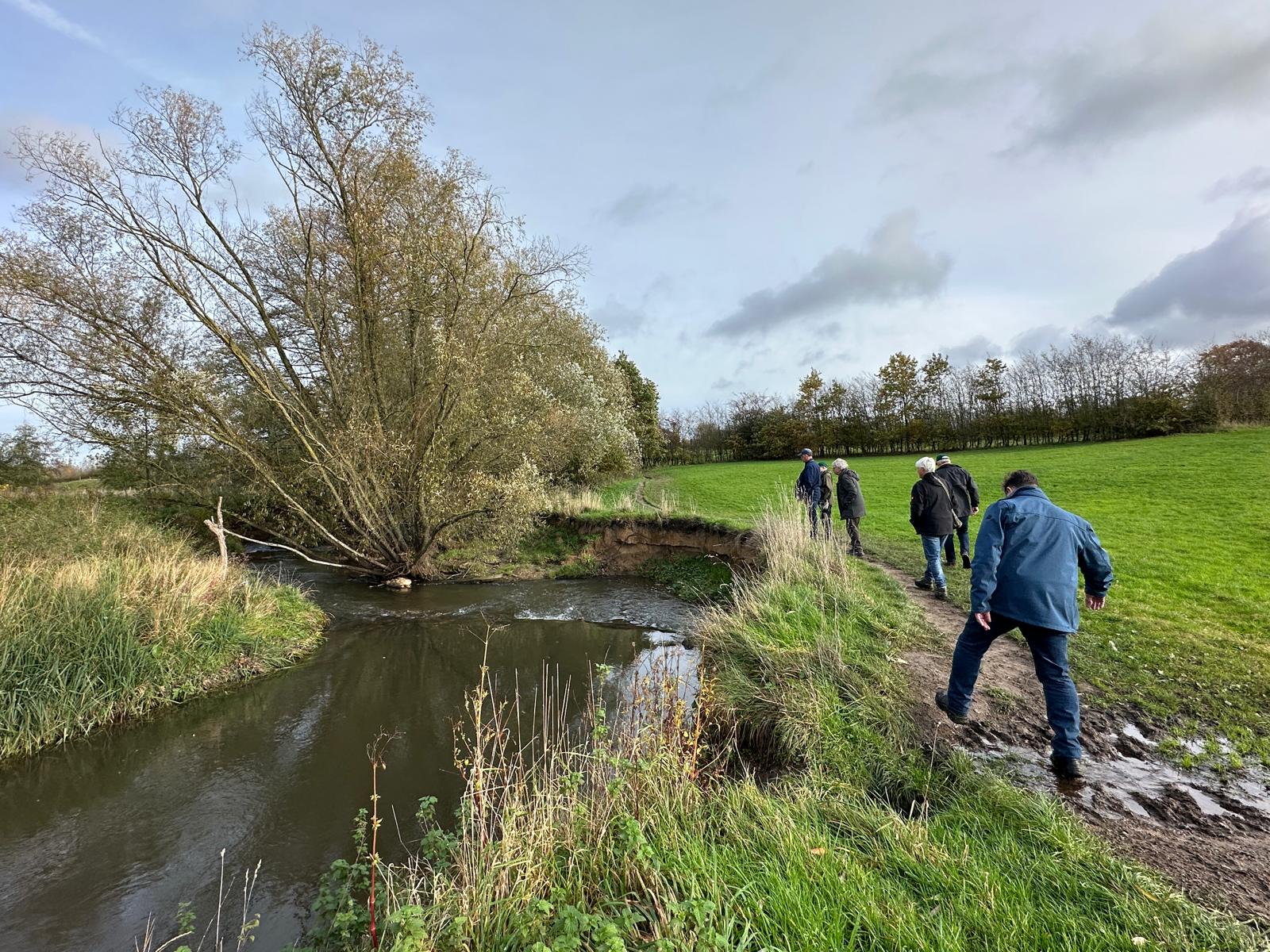 (Limburg). Foto van Margot Klingers.
Even opletten na de regen